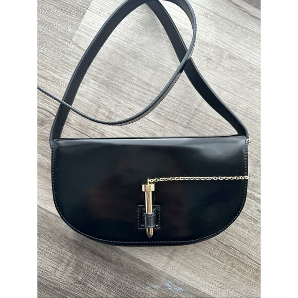 AQUAZZURA Tribeca leather crossbody bag $1160 - Picture 5 of 16